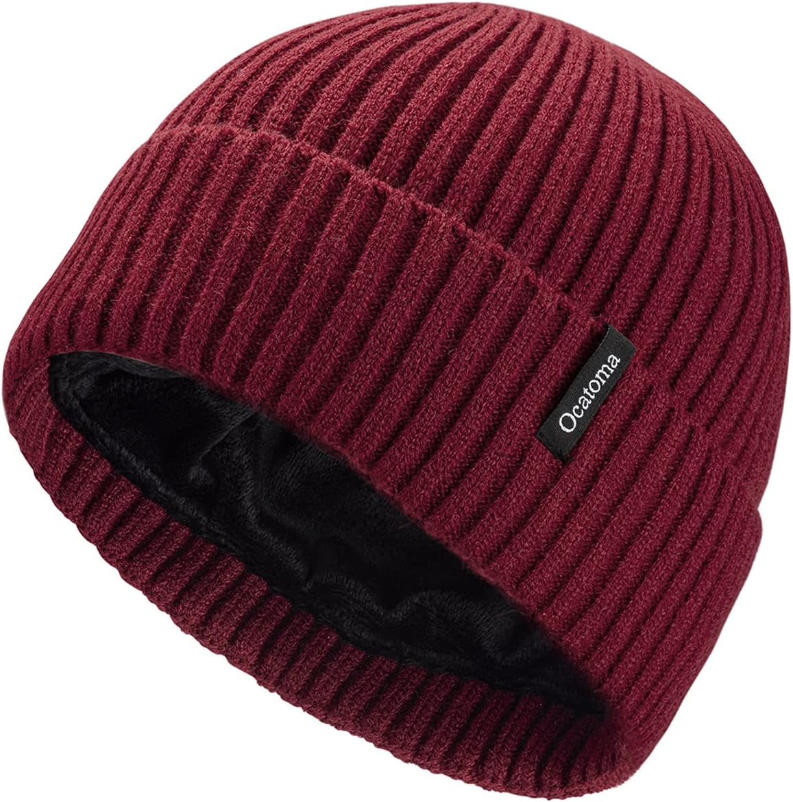 Beanie for Men Women Warm Winter Knit Cuffed Beanie Soft Warm Ski Hats Unisex